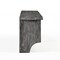 Alaterre Furniture Pomona 48" Metal and Wood Entryway Coat Hook with Storage Cubbies, Slate Gray AMBA24SG - alternate 7